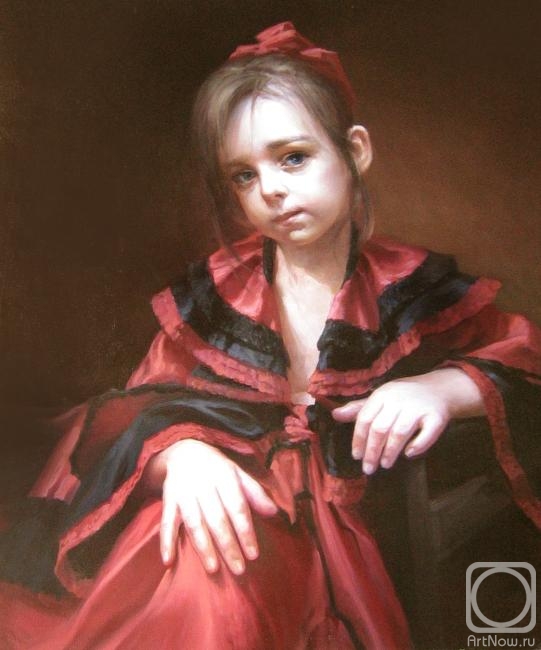 Pryadko Yuriy. Portrait of a Daughter