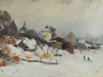 Winter in Old Ladoga. Lukash Anatoliy