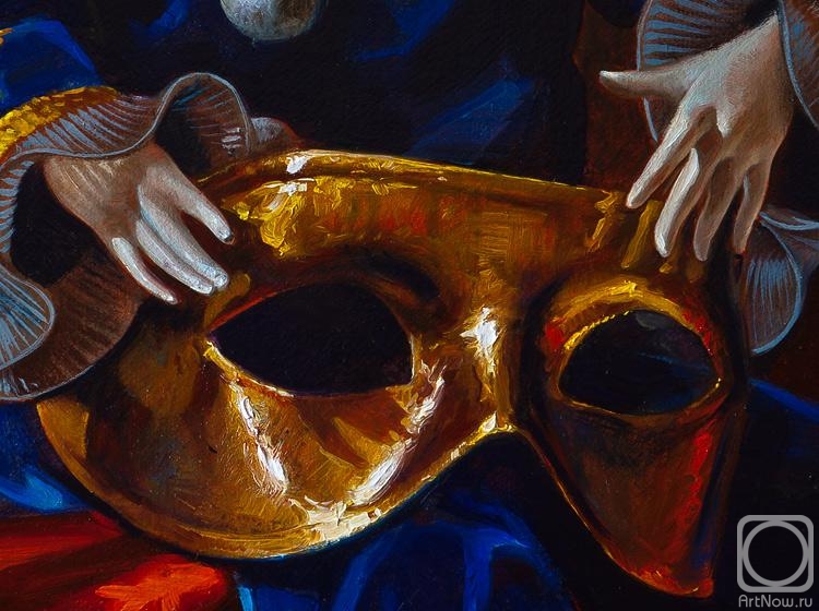 Mazur Nikolay. Golden mask (fragment)