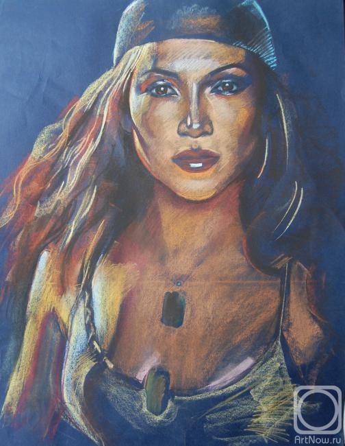 Dobrovolskaya Gayane. Jennifer Lopez, from the poster