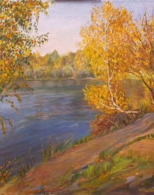 Gold autumn. ontrast. Romanova Elena