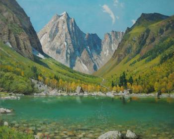 Lake in the mountains