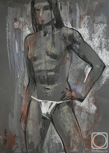 Goda Laima. White thong