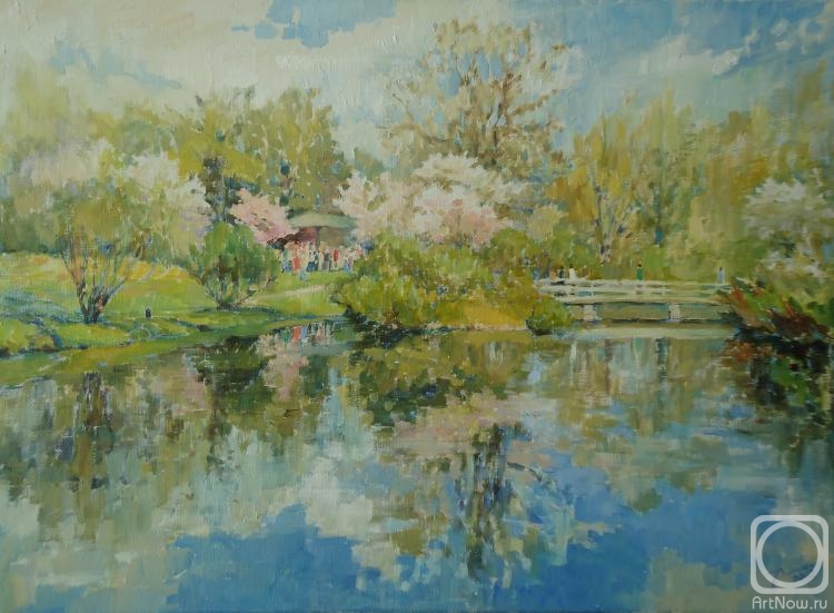 Volkova Tatiana. Spring in the Japanese Garden