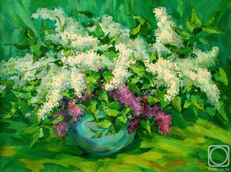 Mirgorod Igor. Lilac bush. The breath of spring
