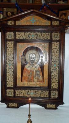 The ikon St.Nikolas. Piankov Alexsandr