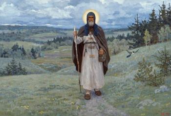 Saint Sergius of Radonezh. In Russia. Efoshkin Sergey