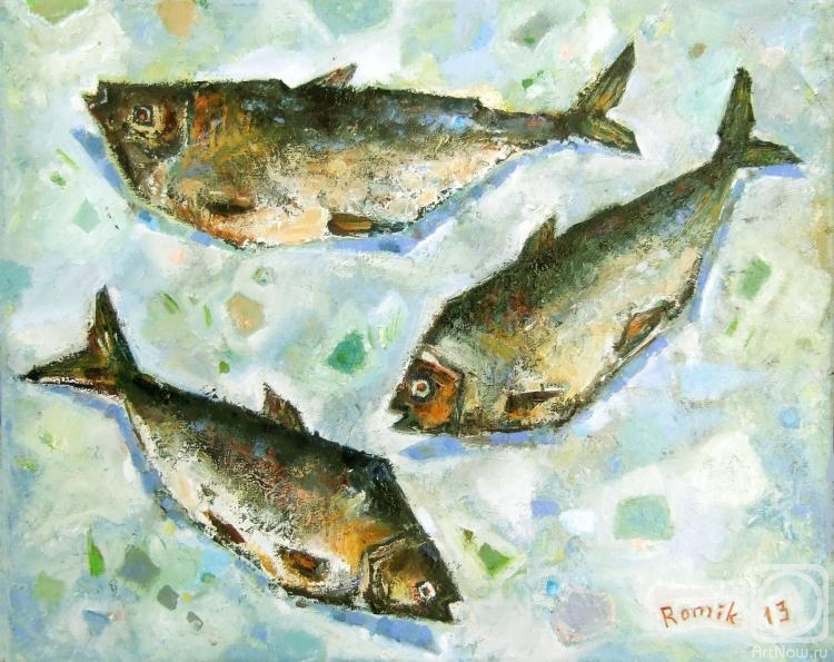 Schernego Roman. Three fish