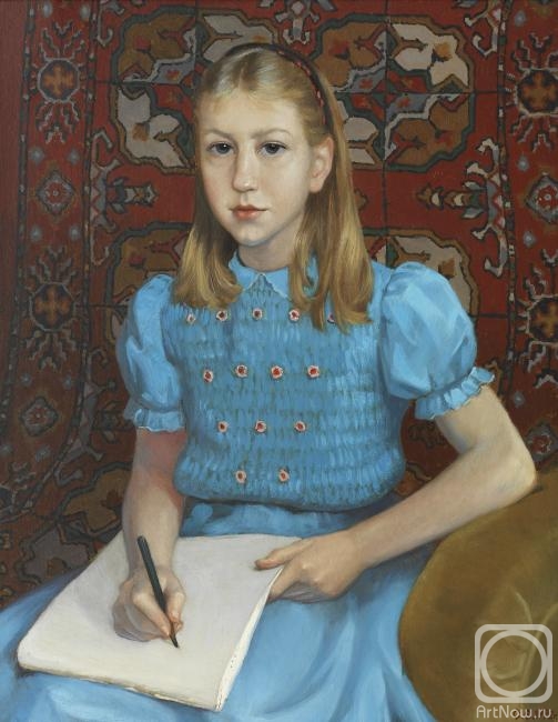 Efoshkin Sergey. Portrait of a Girl