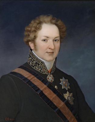 Portrait of the statesman of the late XVIII - early XIX century Prince Kurakin Alexei Borisovich (1759-1829). Efoshkin Sergey