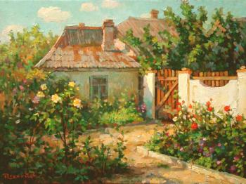 In the southern seaside small town. Volkov Sergey