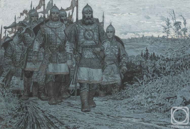 Efoshkin Sergey. To the battle. XIV century