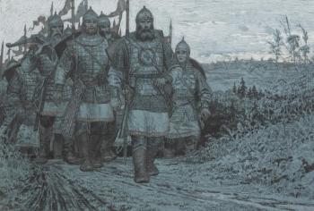 To the battle. XIV century. Efoshkin Sergey