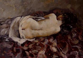 Woman on a carpet (etude). Vyrvich Valentin