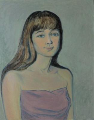Portrait of Eugenia. Illarionova-Komarova Elena