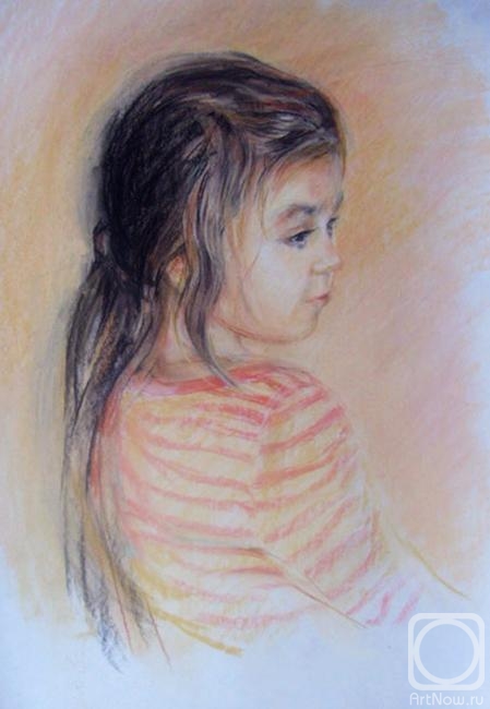 Rybina-Egorova Alena. Portrait of the girl