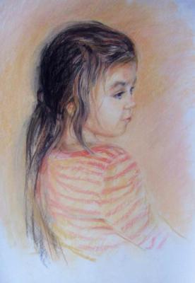 Portrait of the girl. Rybina-Egorova Alena