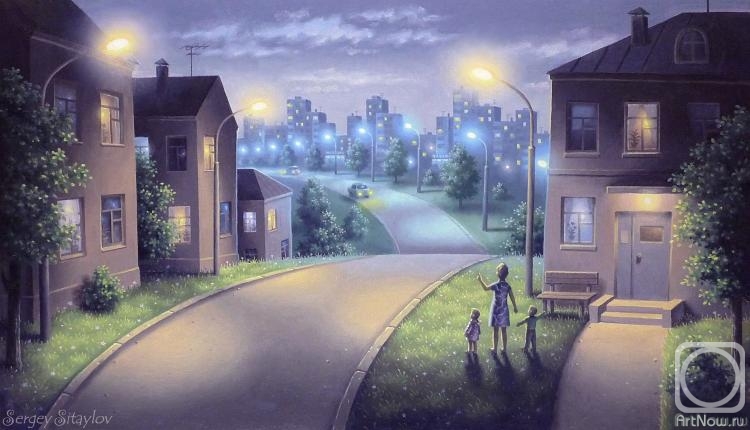 Sitaylov Sergey. Blue road