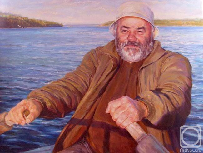 Rybina-Egorova Alena. Man's portrait