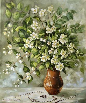 Jasmine bouquet. Komarovskaya Yelena