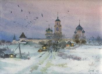 Pereslavl-Zalessky. Nikitsky Monastery of the XI century. Pugachev Pavel