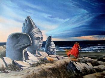 After 40,000 years of wandering... (fragment 2) (Visionary Art). Abanin Oleg