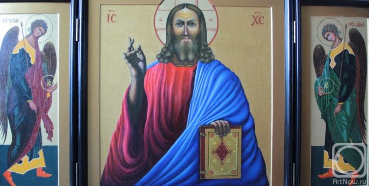 Markoff Vladimir. Folding icon "Lord Almighty"