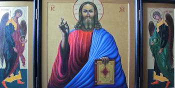 Folding icon "Lord Almighty" (). Markoff Vladimir
