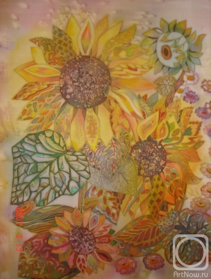 Shitikova Elena. Sunflowers