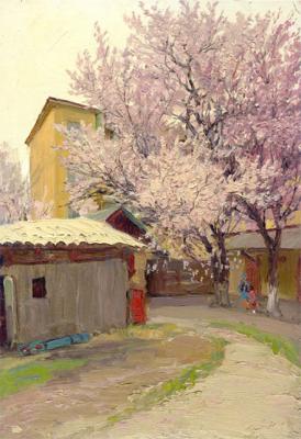 " In Tashkent the apricots blossoming ". Petrov Vladimir