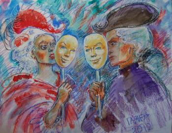 Painting Masquerade. Dobrovolskaya Gayane