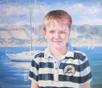 Most blue in the world. Luchkina Olga