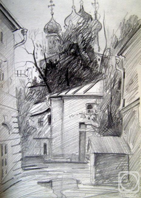 Gerasimov Vladimir. Moscow sketches 52