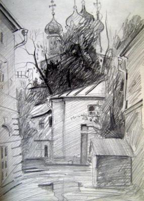 Moscow sketches 52. Gerasimov Vladimir