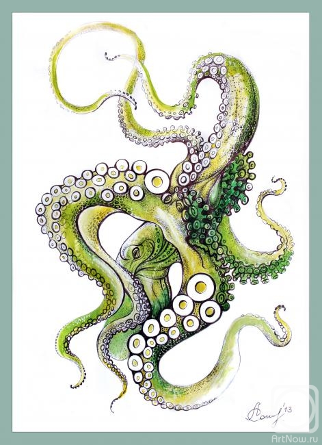 Sokolova Lyudmila. Octopus