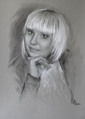 Portrait of the girl. Rybina-Egorova Alena