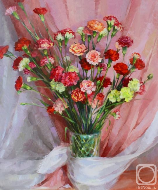 Rybina-Egorova Alena. Carnations for the groom