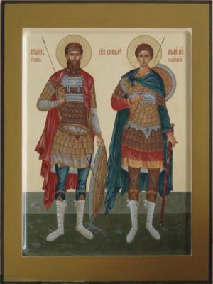 Saints Theodore Tyron and Demetrius of Thessalonica