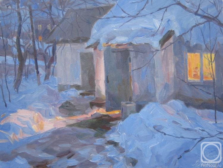 Voronov Vladimir. Winter evening