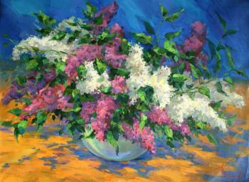 Mirgorod Igor Petrovich. Lilac bush. Midday