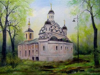 Moscow. Holy Trinity Church in Horoshev