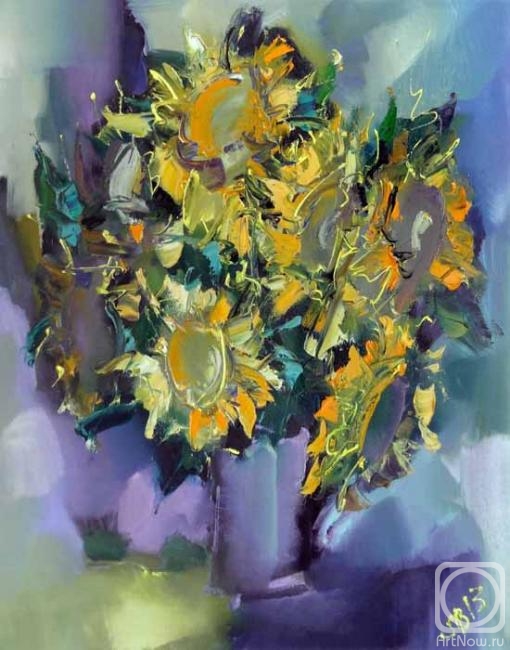 Lityshev Vladimir. Sunflowers