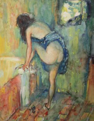 After a shower. Vyrvich Valentin