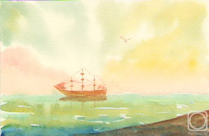 Steklov Alexander. Ship without sails