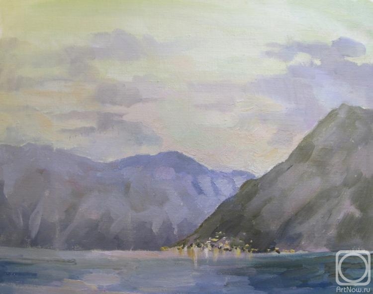 Vedeshina Zinaida. In the Bay of Kotor