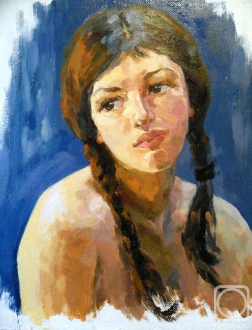 Gerasimova Natalia. Portrait of a Girl