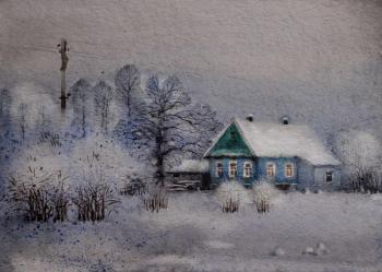 The winter day