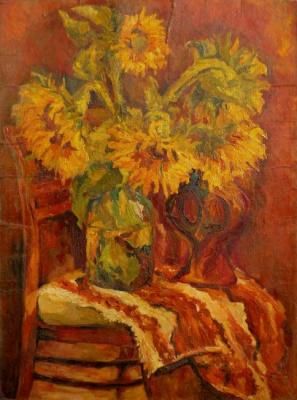 Sunflowers. Chernay Lilia