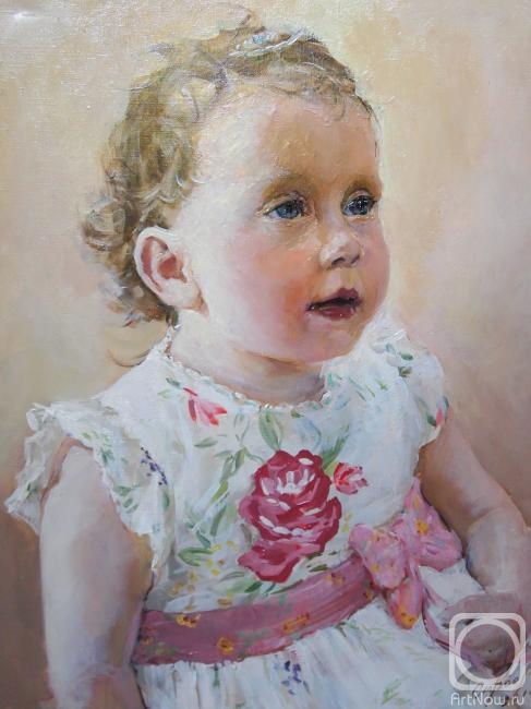 Stroev Mikhail. Children's Portrait