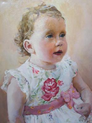 Children's Portrait. Stroev Mikhail